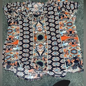 Women’s floral blouse